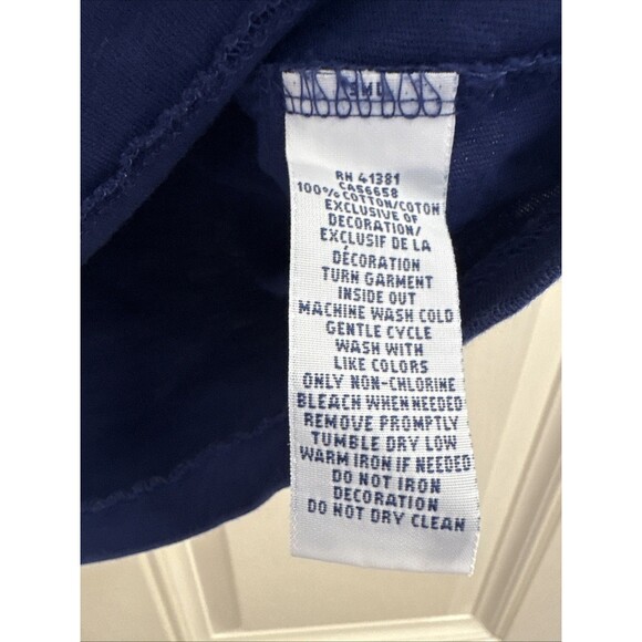 Polo Ralph Lauren Blue Spell Out Embroidered Short Sleeve T-Shirt Size S/P - Picture 6 of 10